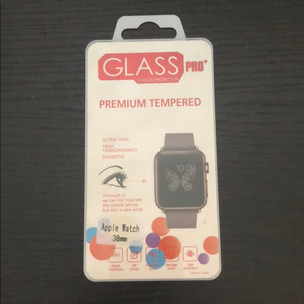 Tempered glass screen protector Apple Watch